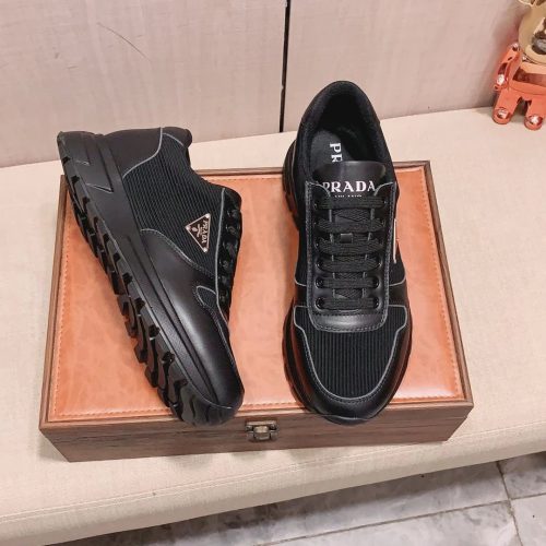 Prada Prax 01 Chunky Sneakers Black