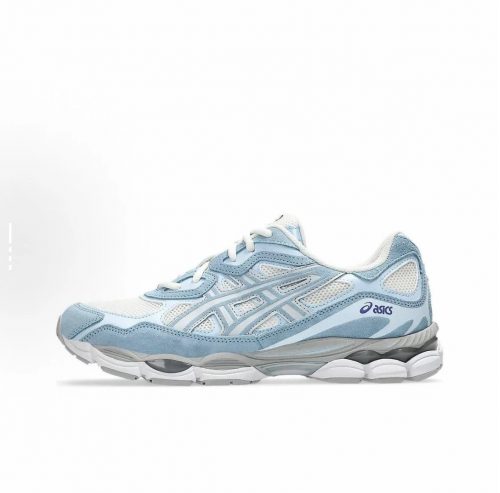 Asics Gel-Kayano 14 Chunky Sneakers Light Blue and White