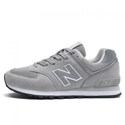 New Balance 574 Classic Suede Sneakers Gray