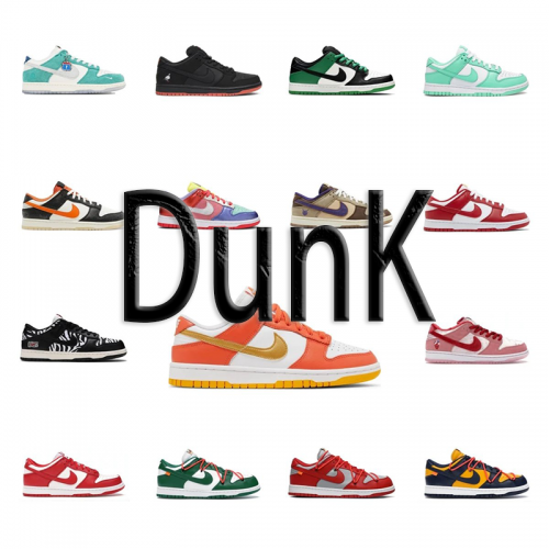 Nike Dunk Low Iconic Streetwear Sneakers Multicolor