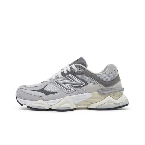 New Balance 9060 Chunky Sneakers Gray and White