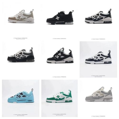 Louis Vuitton LV Trainer Sneaker Chunky Low Top Sneakers Multicolor
