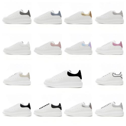 Alexander McQueen AMQ Oversized Chunky Sneakers White and Multicolor