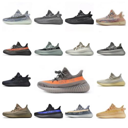 Adidas Yeezy Boost 350 V2 Knit Sneakers Multicolor
