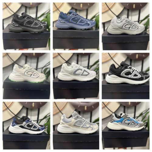 Dior B30 Chunky Mesh Sneakers Multicolor