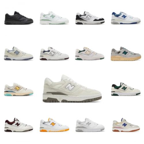New Balance 550 Retro Sneakers Multicolor