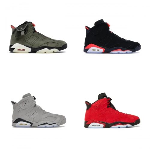Jordan Air Jordan 6 Retro High Top Sneakers Multicolor