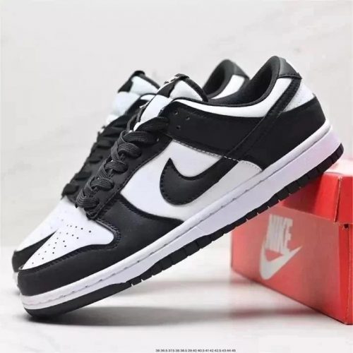 Nike Dunk Low Retro Panda casual sneakers Black and White