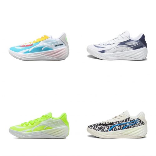 Puma All-Pro Nitro Performance Basketball Shoes Multicolor