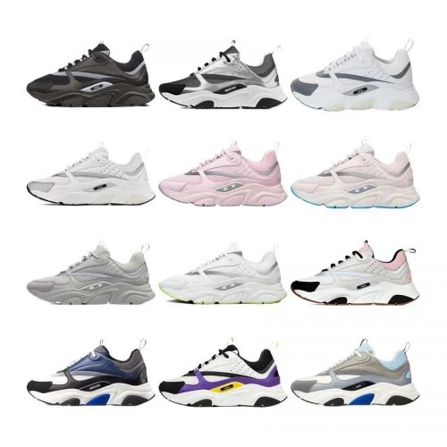 Dior B22 Chunky Sneakers Multicolor