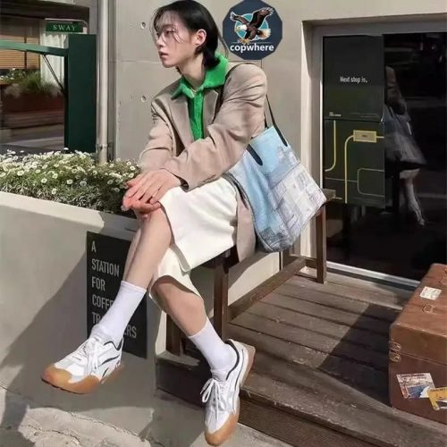 Dior B31 Chunky Sneakers White and Brown