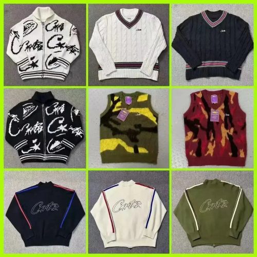 Corteiz Knitwear Collection Streetwear Sweaters and Vests Multicolor