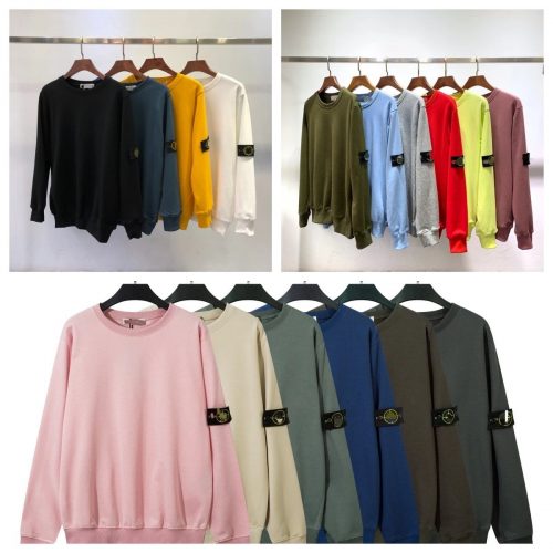Stone Island Crewneck Casual Sweatshirt Multicolor