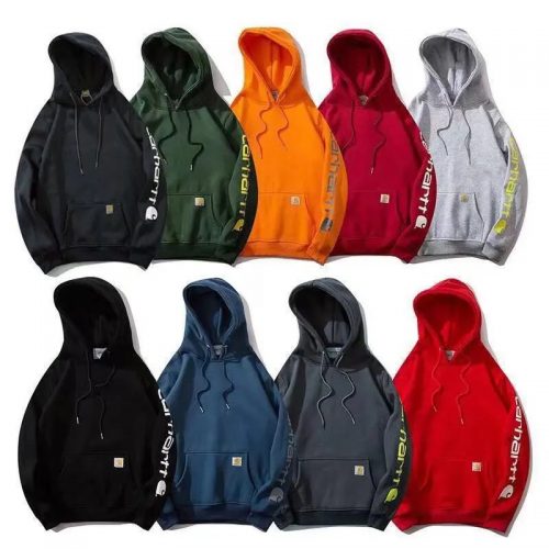 Carhartt Graphic Sleeve Casual Hoodie Multicolor