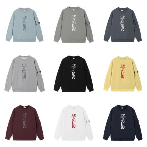 C.P. Company Graphic Print Crewneck Sweatshirt Multicolor