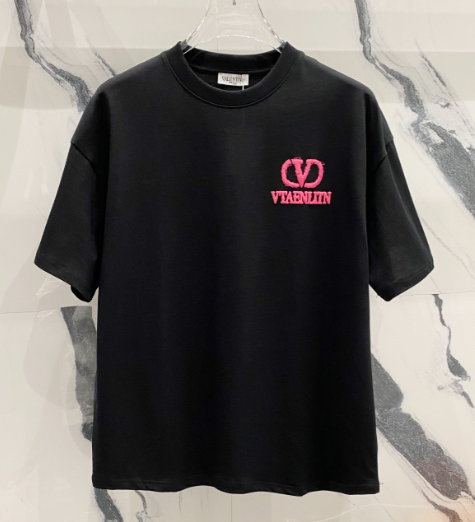 Valentino VLTN Embroidery Graphic Tee T-Shirt Black