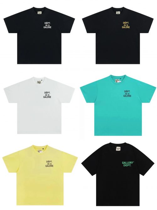 Gallery Dept. Dépt. de la Galerie Graphic Tee Cotton T-Shirt Multicolor
