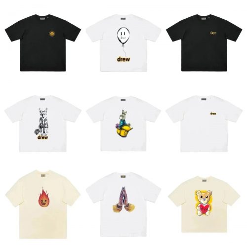 Drew House Drew Graphic Print Oversized Tee Multicolor
