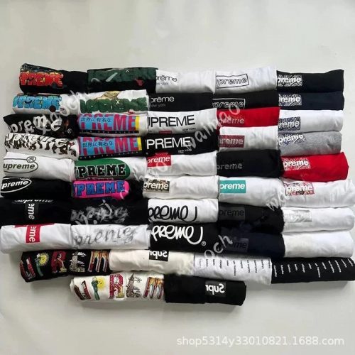 Supreme Graphic T-Shirt Collection Streetwear T-Shirt Multicolor