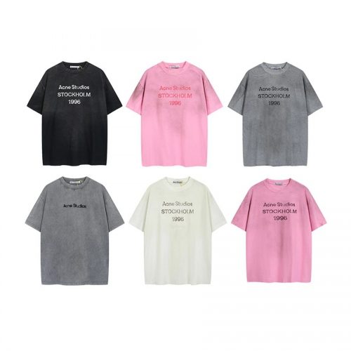 Acne Studios 1996 Stockholm Oversized T-Shirt Multicolor