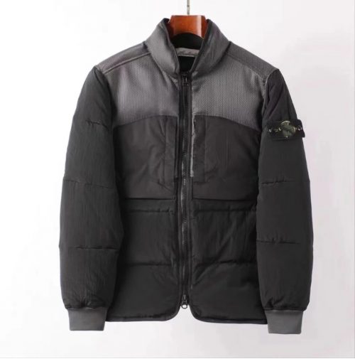 Stone Island Nylon Metal Puffer Jacket Black