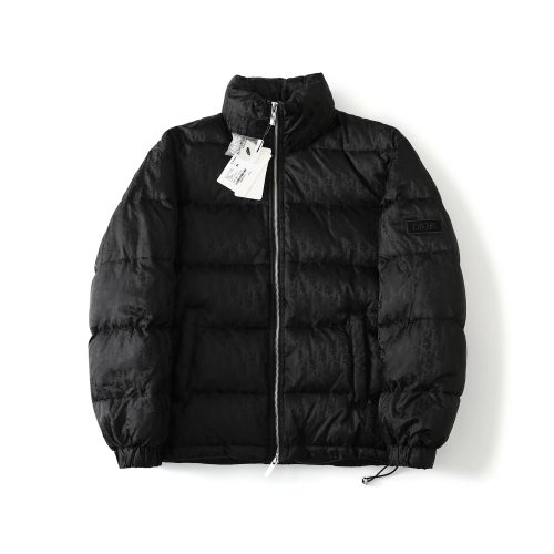 Dior Oblique Down Puffer Jacket Black
