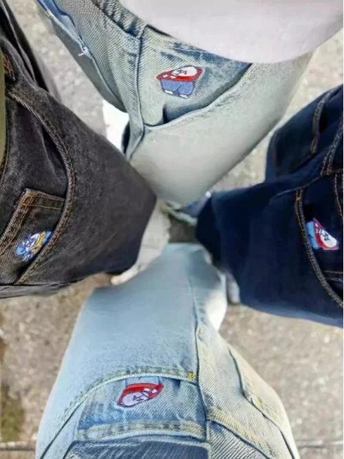 Polar Skate Co. Polar Big Boy baggy Denim Jeans Multicolor