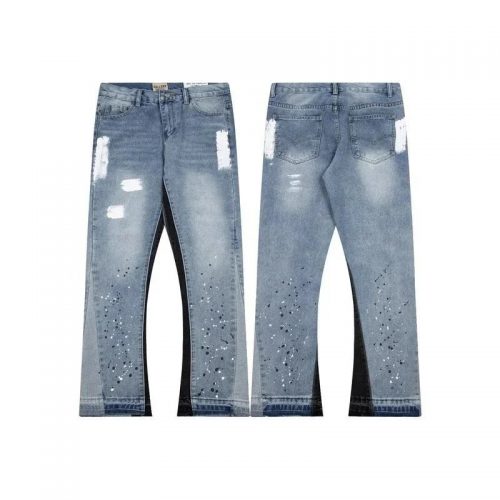 Gallery Dept. La Flare Denim Distressed Jeans Blue