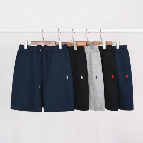 Ralph Lauren Jersey Drawstring Casual Shorts Multicolor