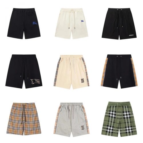 Burberry Check and Equestrian Knight Casual Shorts Multicolor