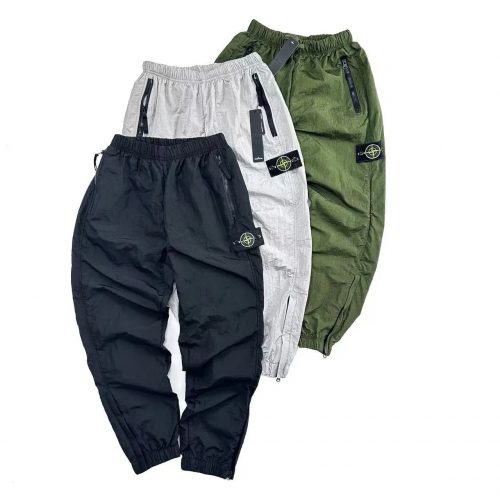 Stone Island Nylon Metal Cargo Pants Lightweight Joggers Multicolor