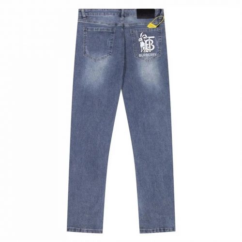 Burberry Rabbit Graphic Denim Jeans Blue