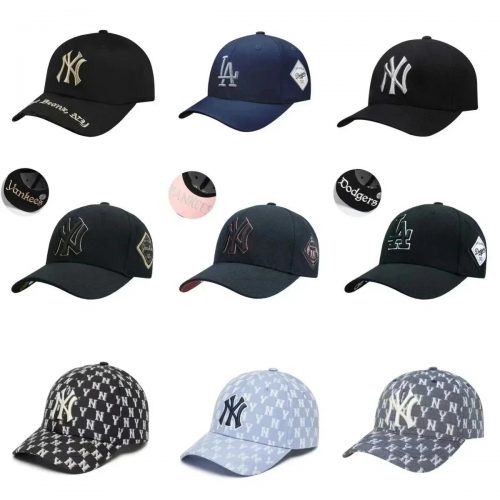 MLB New York Yankees and LA Dodgers Baseball Cap Streetwear Hat Multicolor