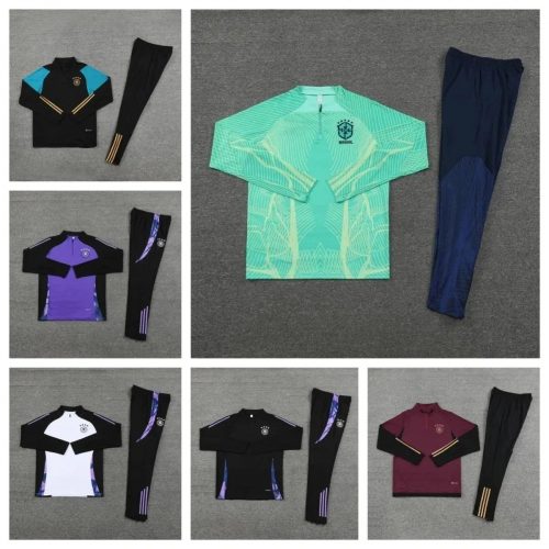 Adidas National Team Training Tracksuit Sporty Matching Set Multicolor