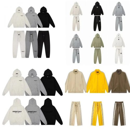 Fear of God FOG Essentials Oversized Tracksuit Set Multicolor