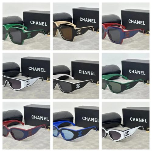 Chanel Cat Eye Sunglasses Trendy Eyewear Multicolor