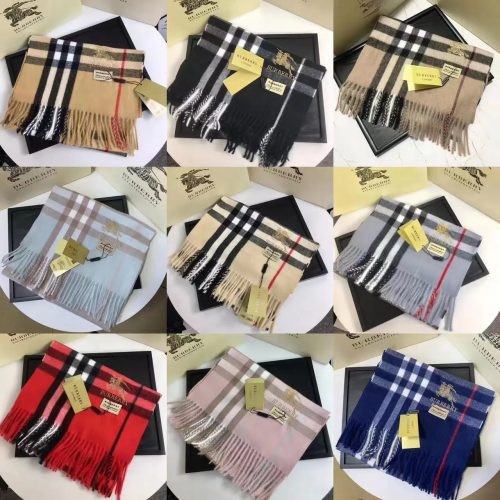 Burberry Check Print Classic Scarf Multicolor