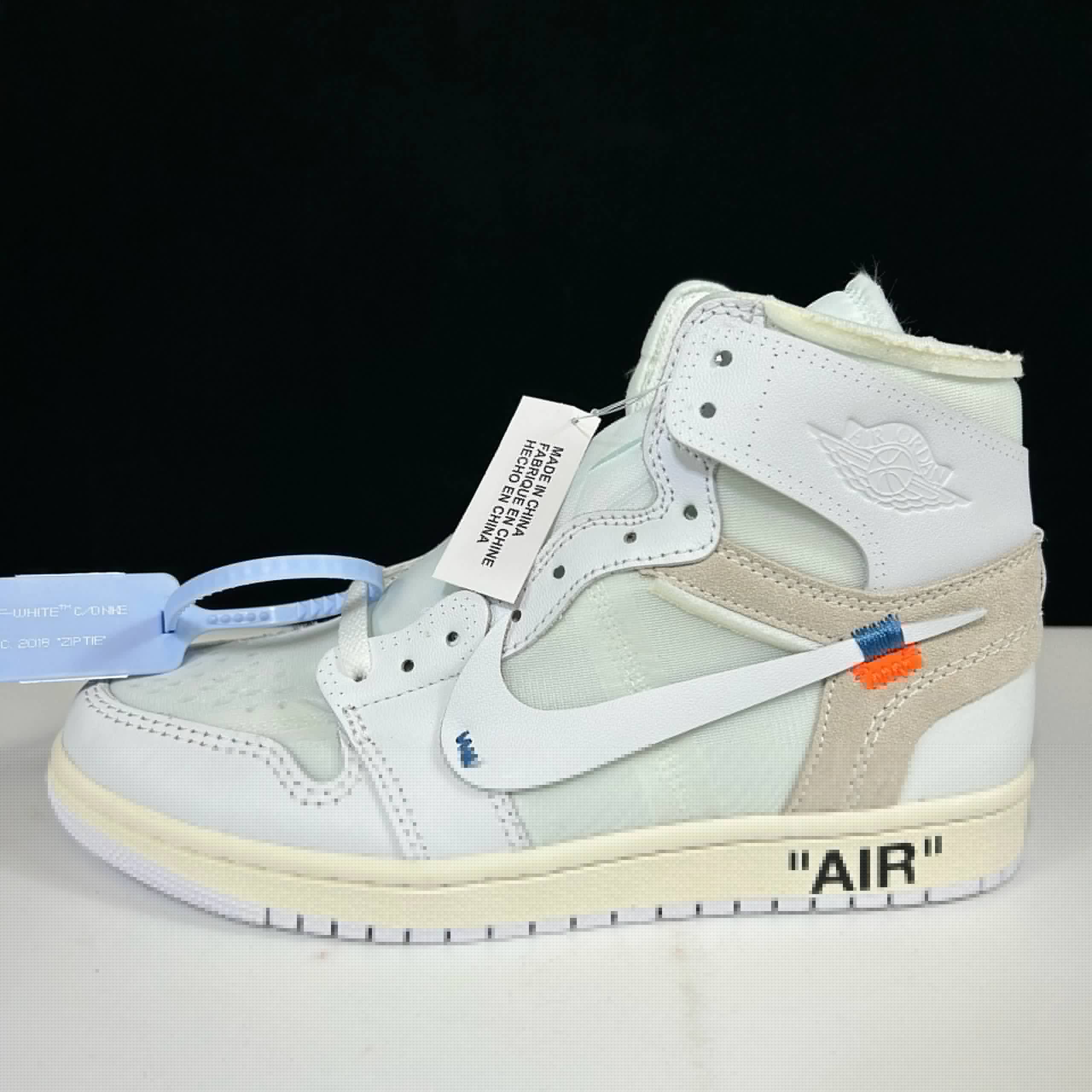 Aj1 OW 联名白色 AQ0818-100