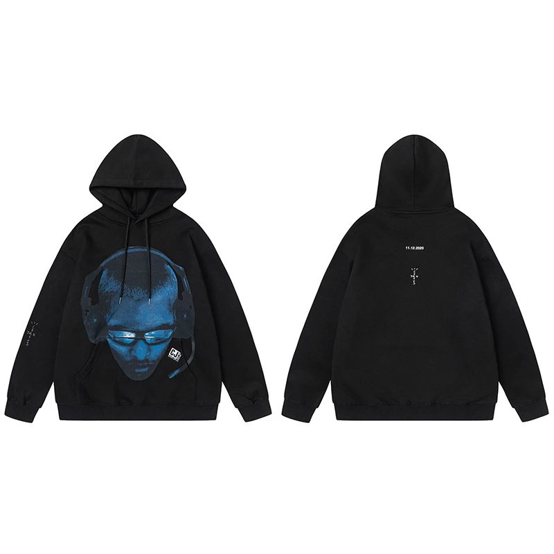 TS74 黑色卫衣