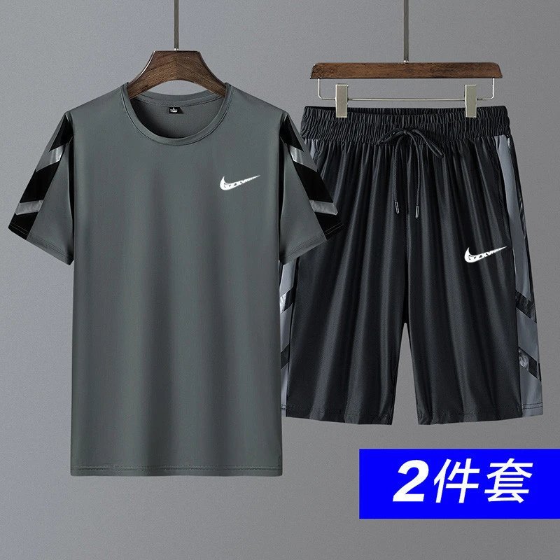 1912短袖短裤灰色