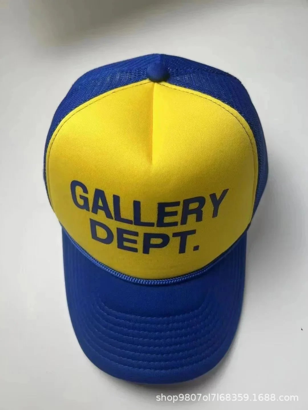 Blue mixed with yellow