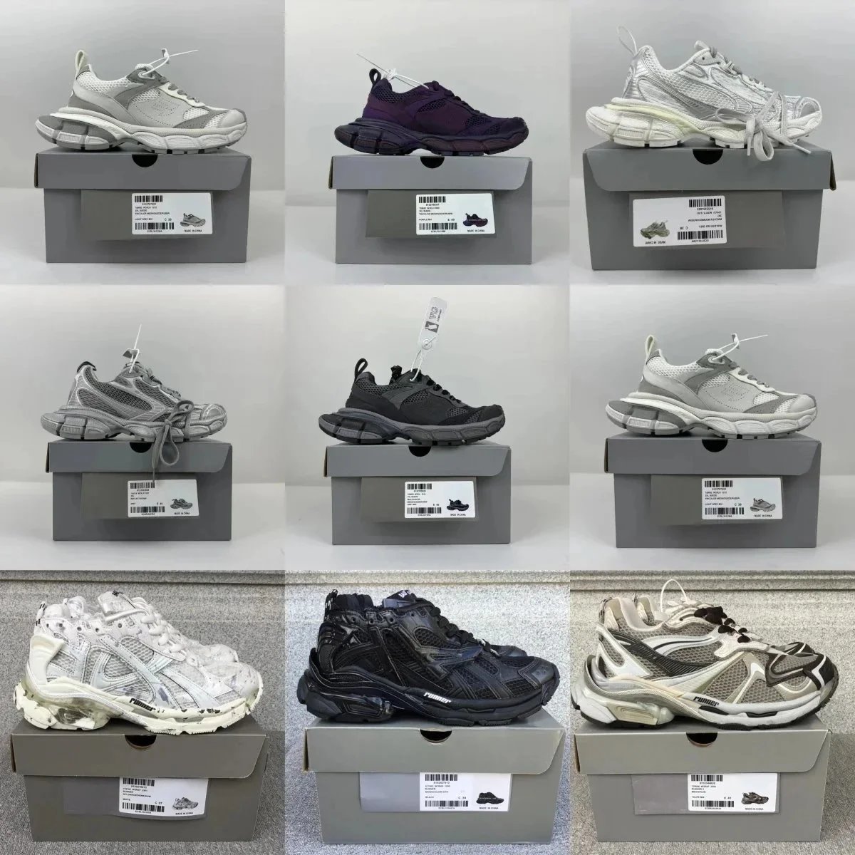Balenciaga 3XL Chunky Sneakers Multicolor