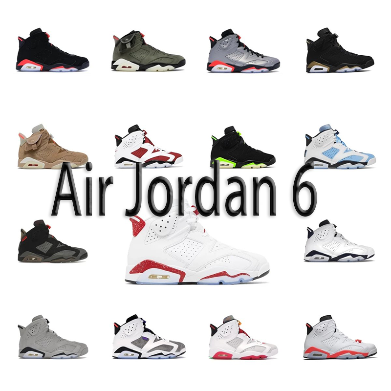Jordan Air Jordan 6 Basketball Shoes Multicolor
