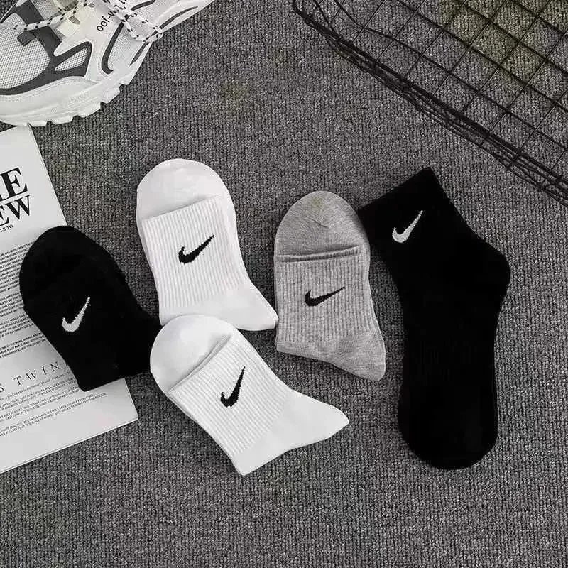 5 pairs【2white+3grey】