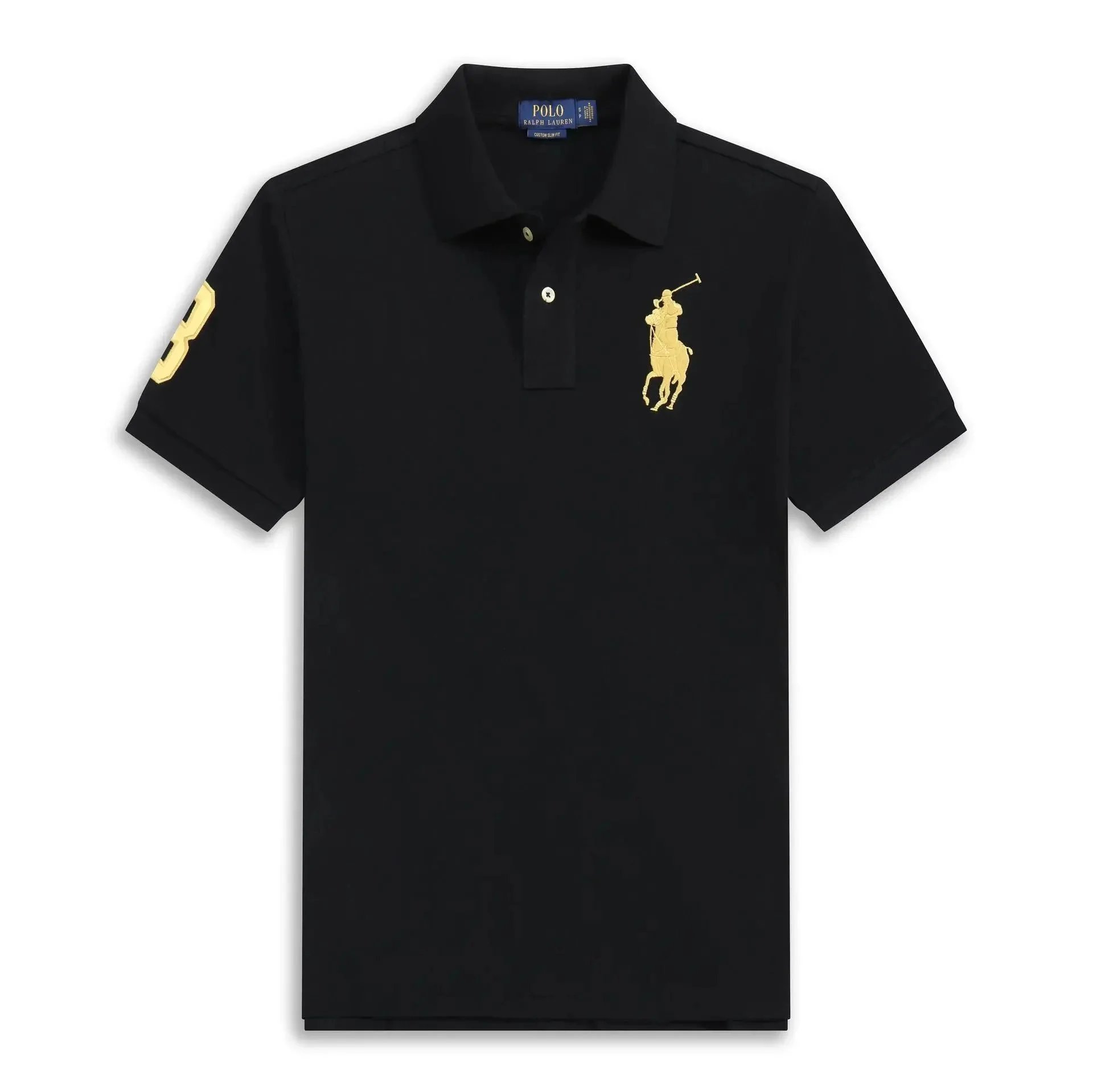 Black gold label