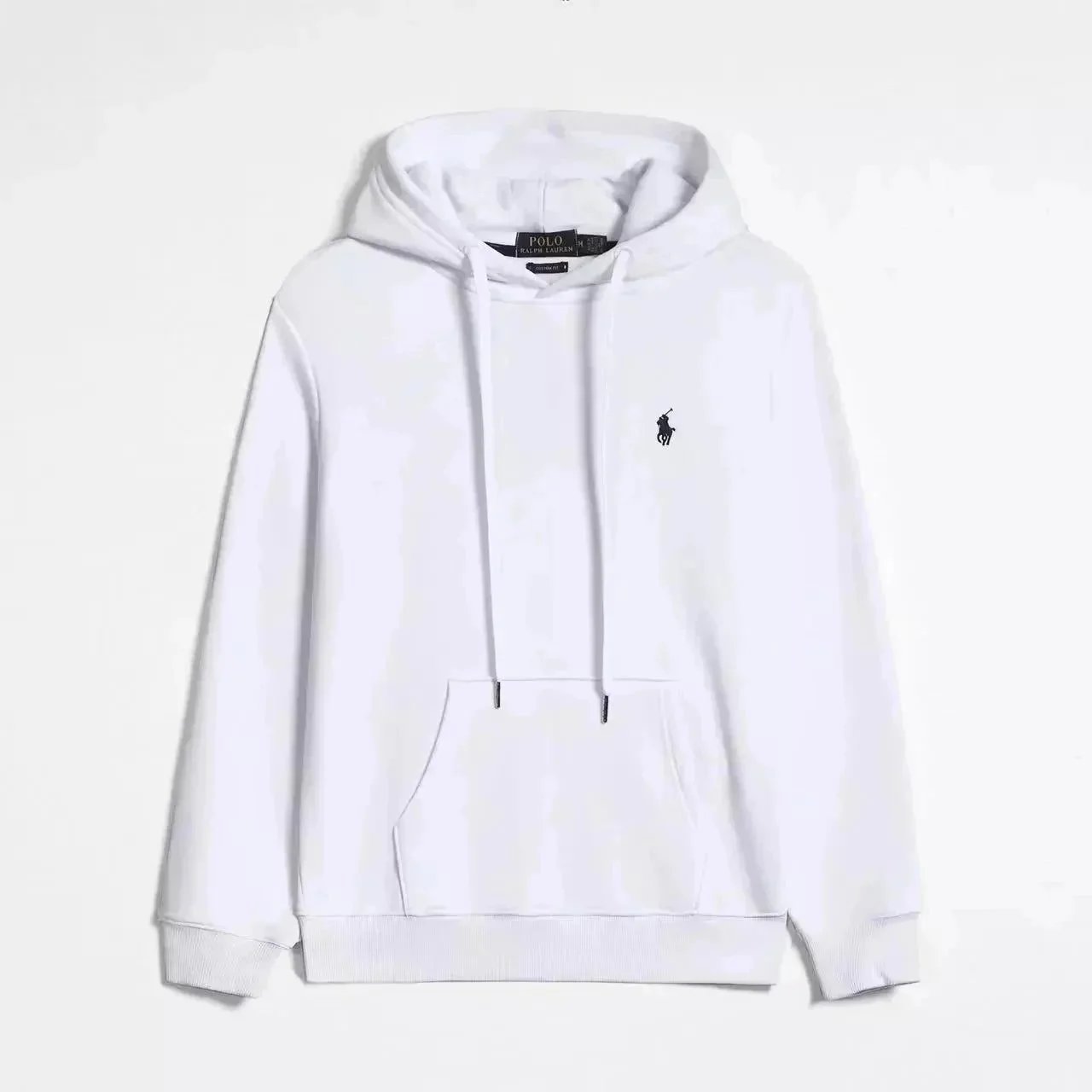 White pullover hoodie