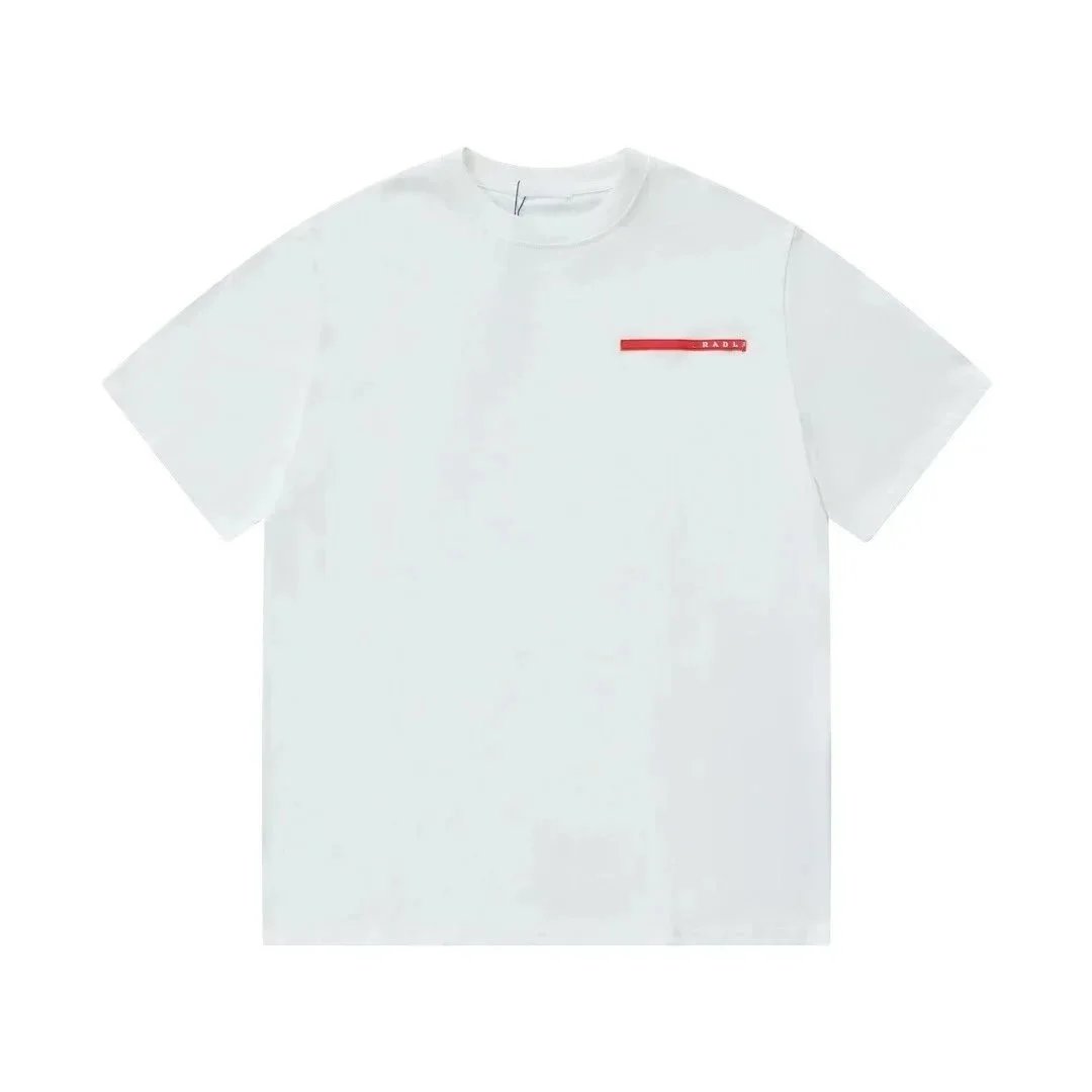01 White (Three-dimensional Red Adhesive Strip)